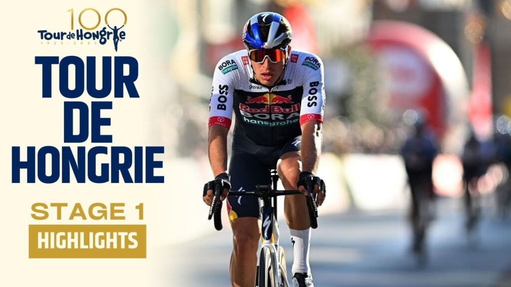 Wild Sprint Cycling Finish TOUR DE HONGRIE 2025
