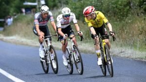 CYCLING ATTACKS Tadej Pogacar 2024 vs Mathieu van der