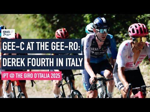 Gee C at the Giro Derek finishes fourth in Italy
