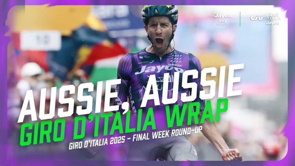 Go behind the scenes @ Giro dItalia with Team Jayco
