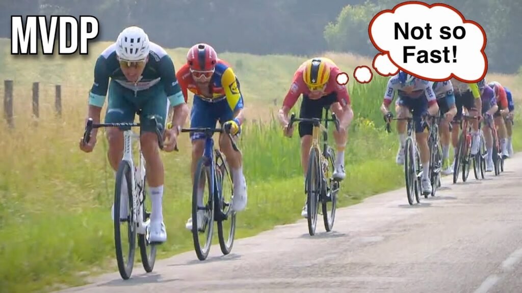 Mathieu van der Poel BULLIED in Hot Breakaway Fight