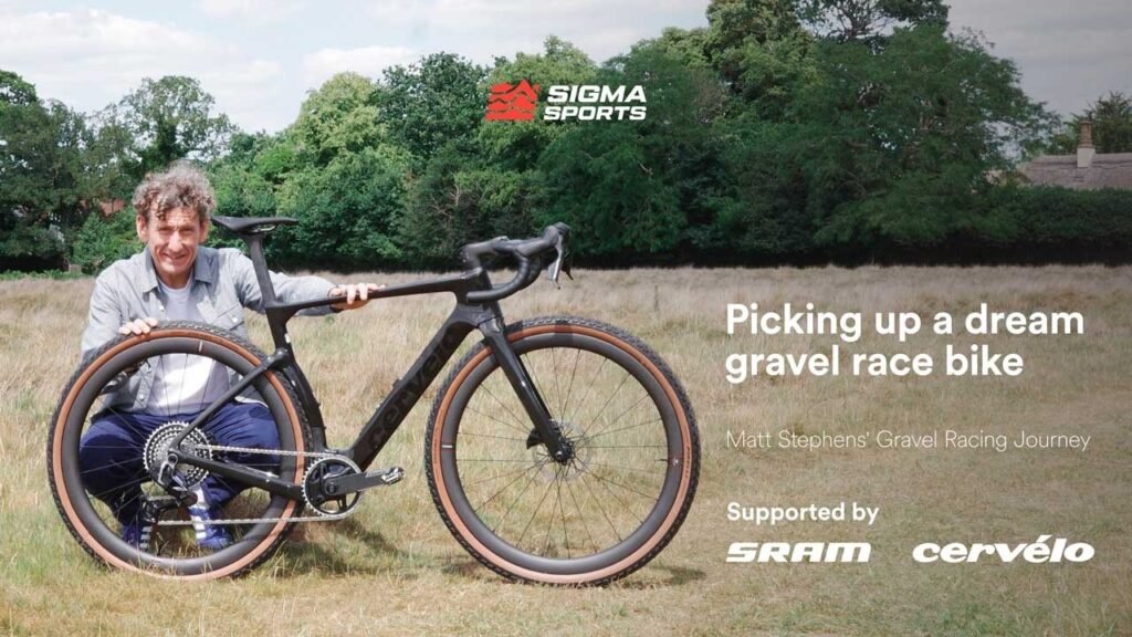 Matt Stephens Collects His Dream Cervelo Gravel Race Bike