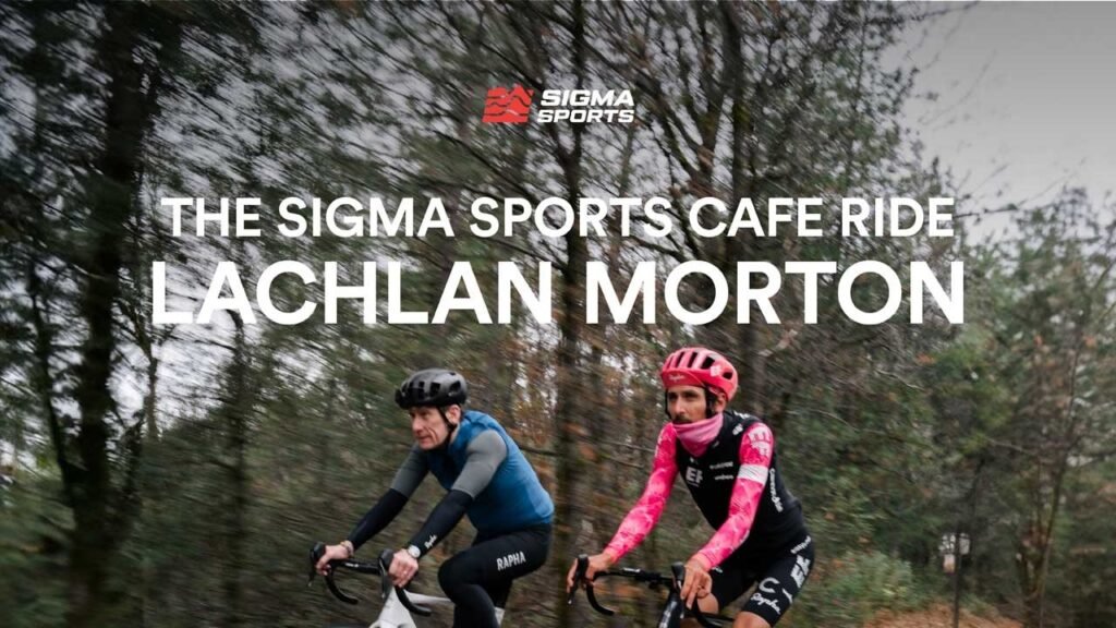 Matt Stephens The Sigma Sports Cafe Ride Lachlan Morton