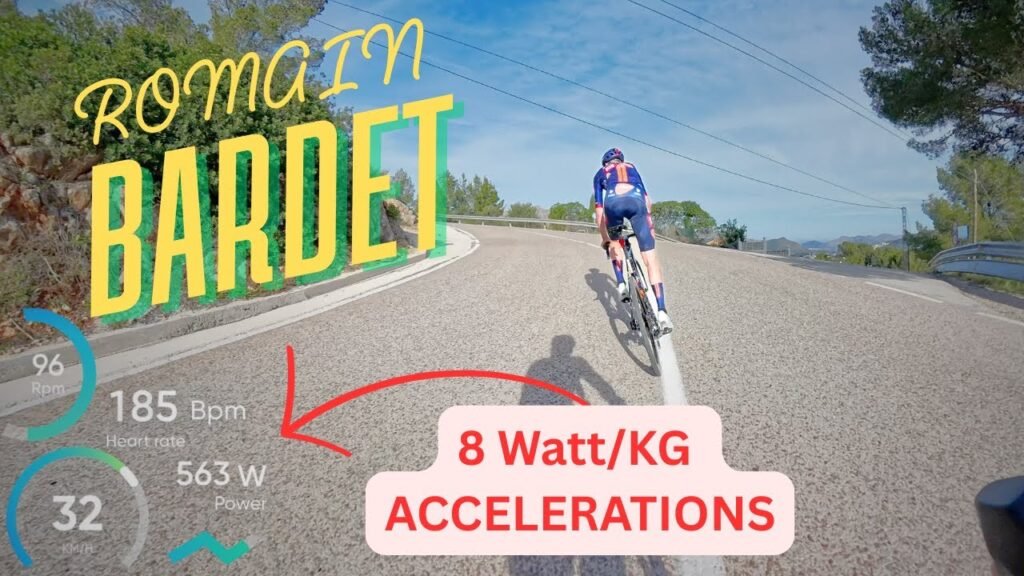 ROMAIN BARDET was FLYING on Col de Rates Team