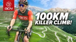 This Climb Is 100km Long And We Raced Up It