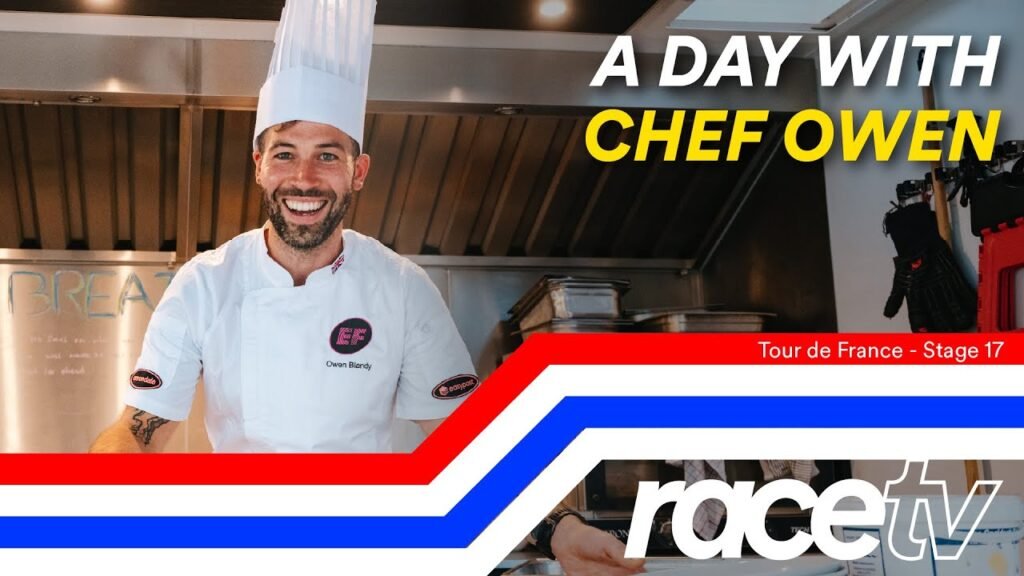 A Day with Team Chef Owen Tour de France