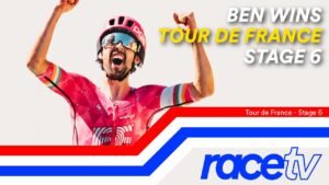 BTS Ben Healy Wins Stage Six EF Pro Cycling