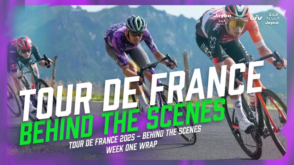 Behind the scenes @ the Tour de France 2025 with