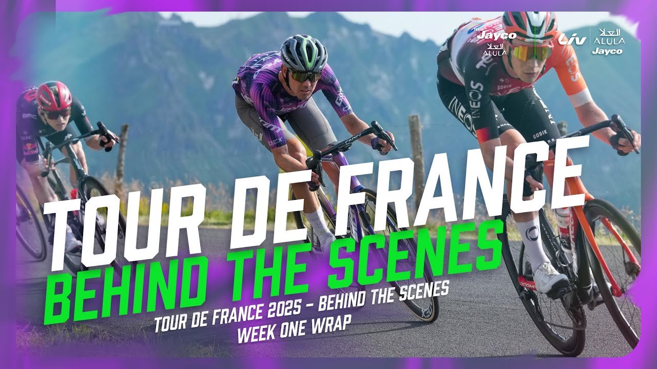 Behind the scenes @ the Tour de France 2025 with