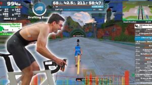 I got WALKED in this Zwift Sprint