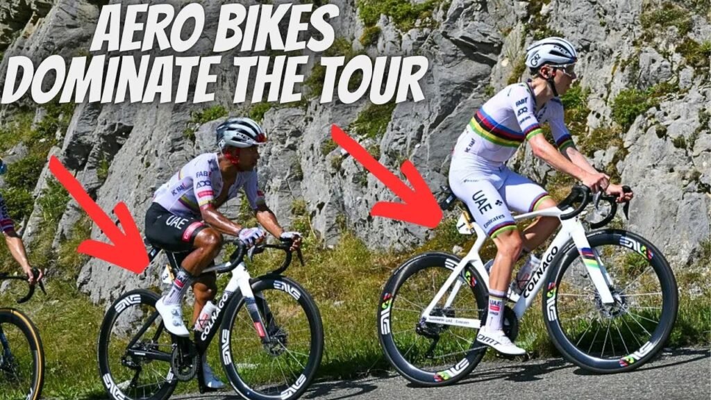 NOT A CLIMBING BIKE IN SIGHT at THE TOUR DE