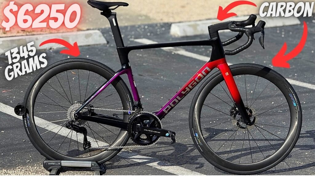 ABSOLUTE GAME CHANGER POLYGON Helios A9 CARBON RACE BIKE 6249