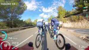 Bahrain Victorious and Groupama FDJ Training Camp Collaboration