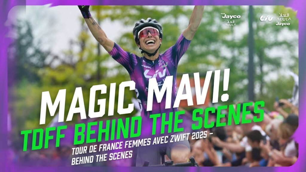 Behind the scenes @ the Tour de France Femmes avec