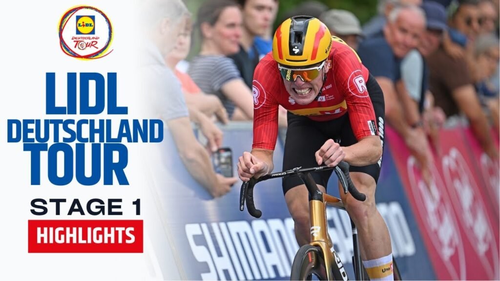 EXPLOSIVE FINISH Lidl Deutschland Tour Stage 1 Highlights