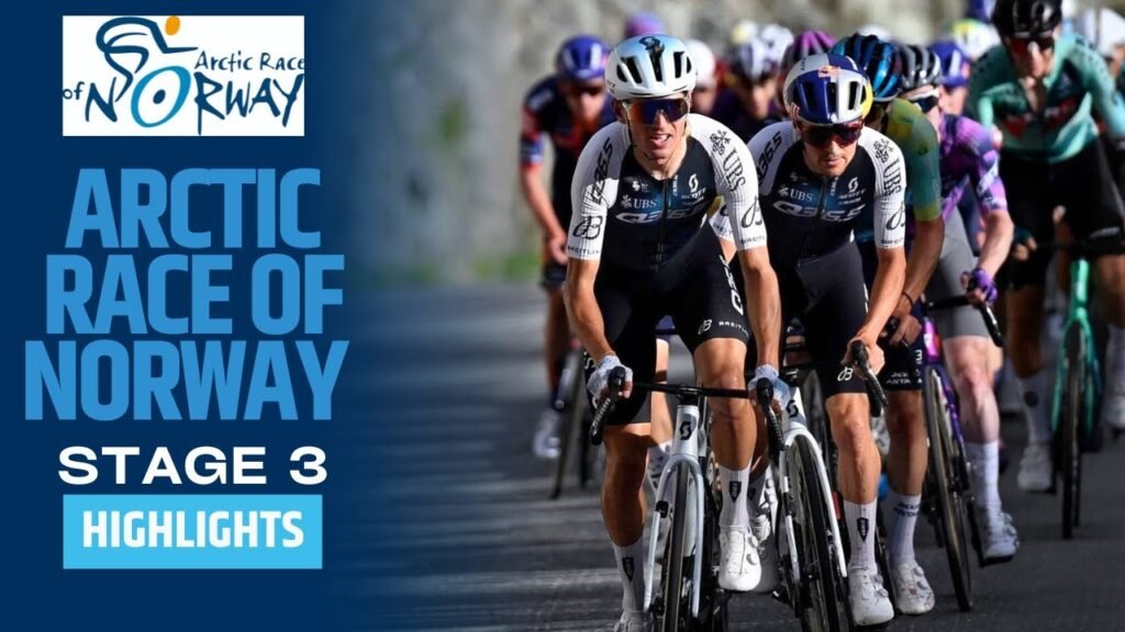 Tom Pidcock Battles on the Final Climb Arctic Race