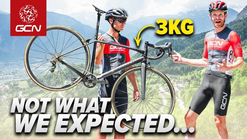 Worlds Best Climber 3kg Bike Alpe dHuez KOM