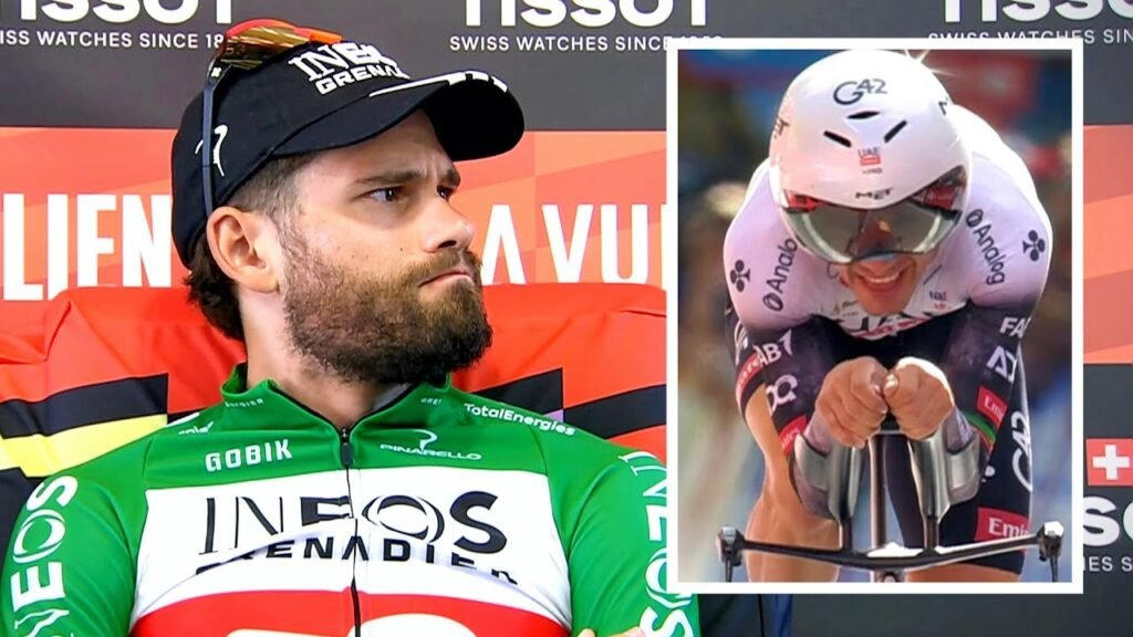 Filippo Ganna SHOCKED by Joao Almeida Time Trial Vuelta