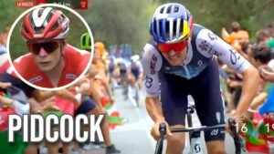 Tom Pidcock DROPS Jonas Vingegaard on Alto de Pike
