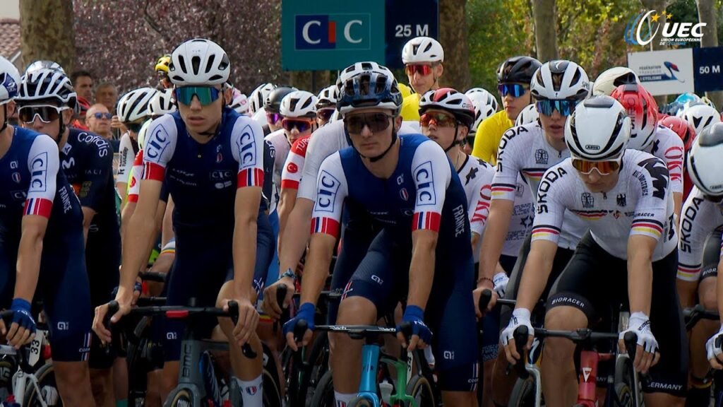 EuroRoad25 Highlights of Mens Junior Road Race