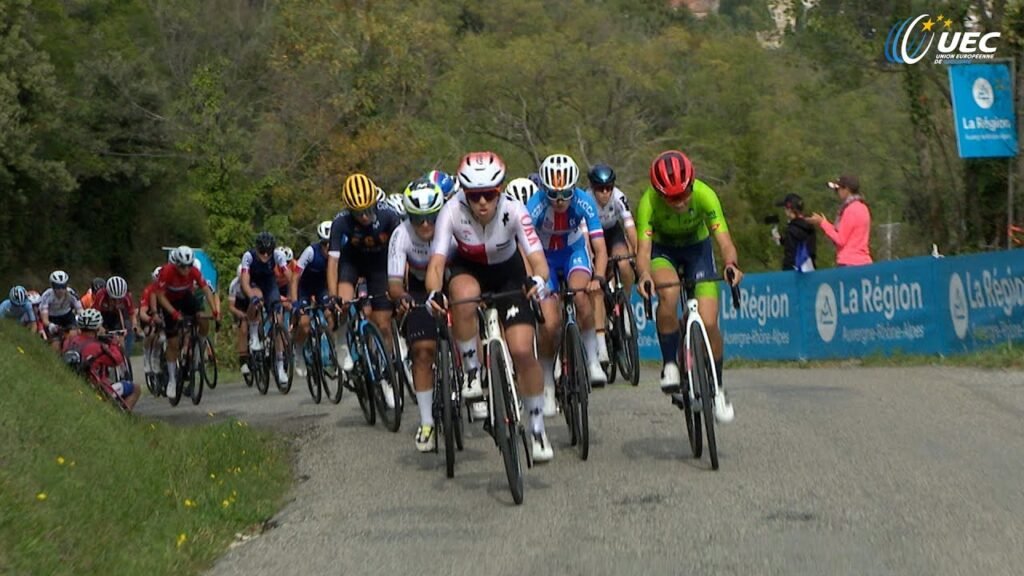 EuroRoad25 Highlights of the Womens Junior Road Race
