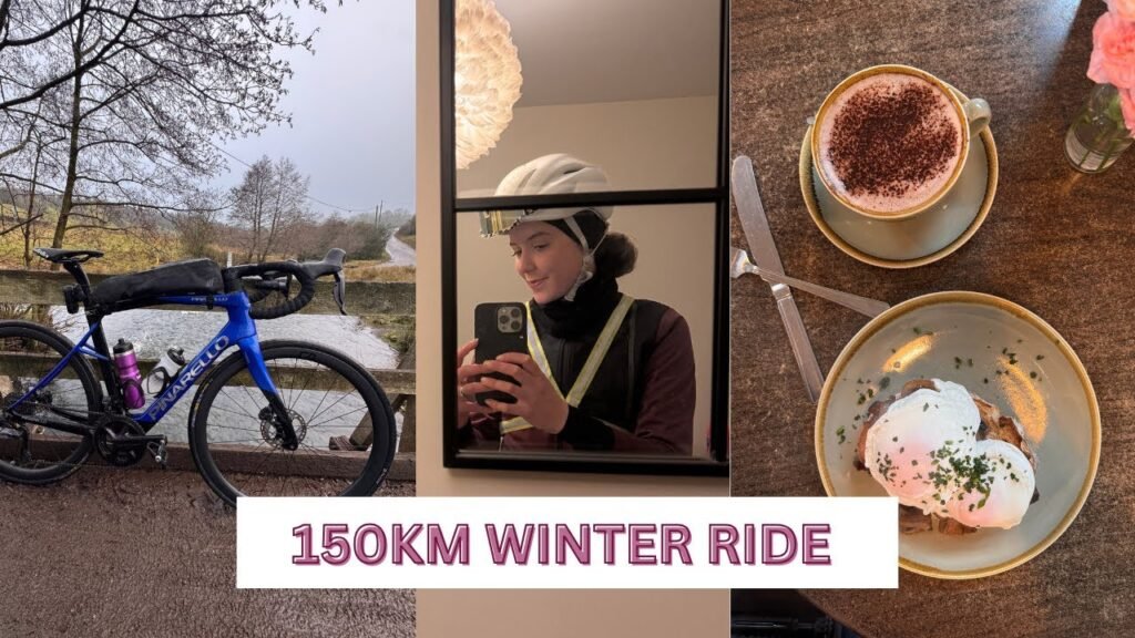 90 MILE WINTER SOLO RIDE GETTING SOME HILLS DONE