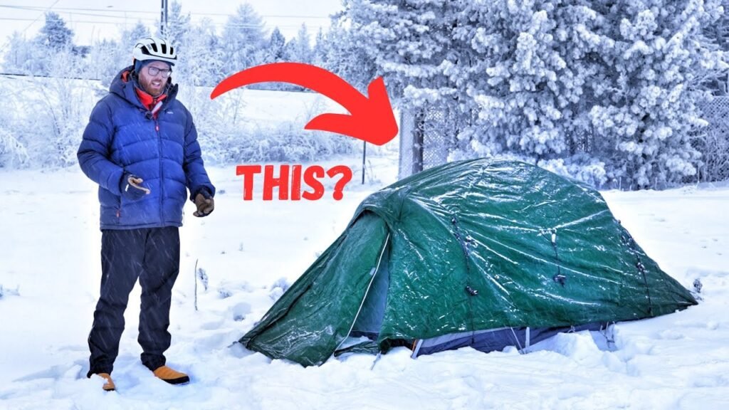 Best BUDGET Winter tent for bikepacking Alpkit Kangri Review