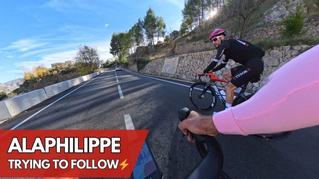Descending with Julian Alaphilippe | Puerto de Confrides 4 Descending with Julian Alaphilippe Puerto de Confrides