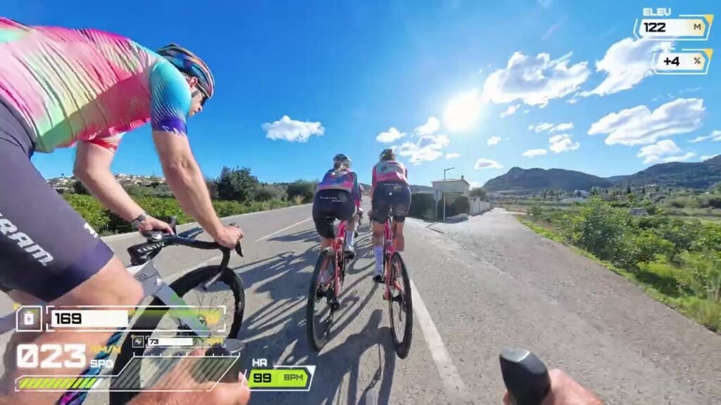 Riding with Girls from CANYONSRAM Team