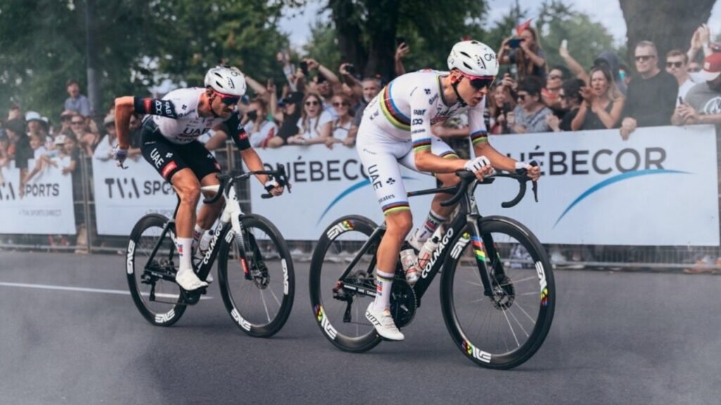 TADEJ POGACAR 2025 Perfect Cycling Teamwork