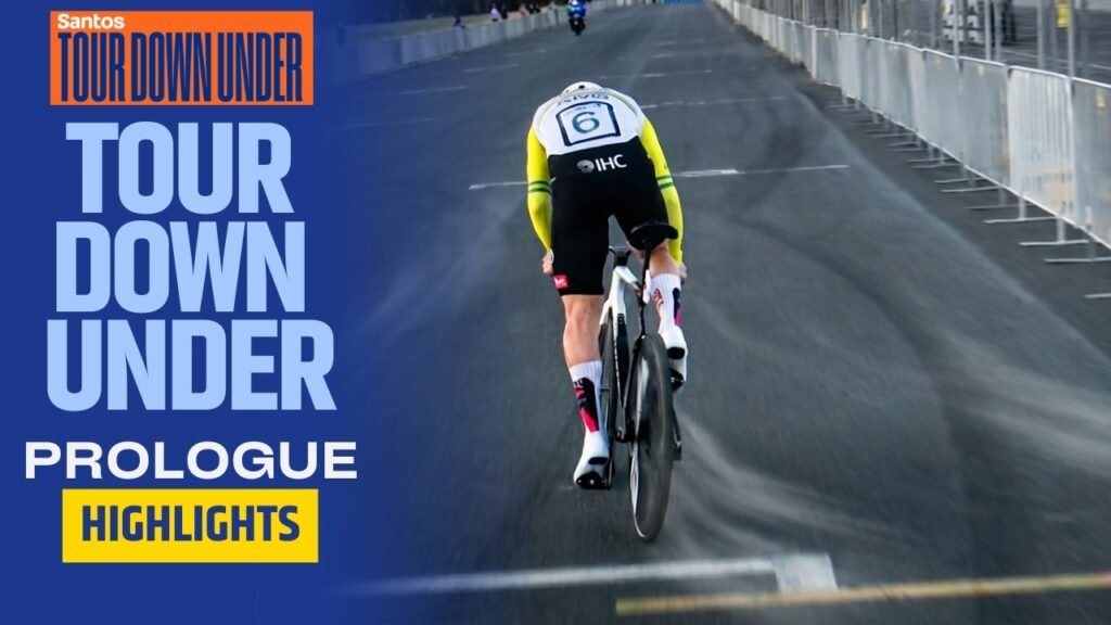 507 kmh FLYING Tour Down Under 2026 Prologue