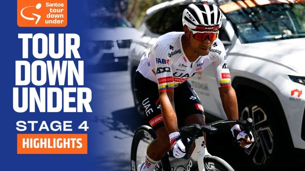 EXTREME HEAT CHAOS Tour Down Under 2026 Stage