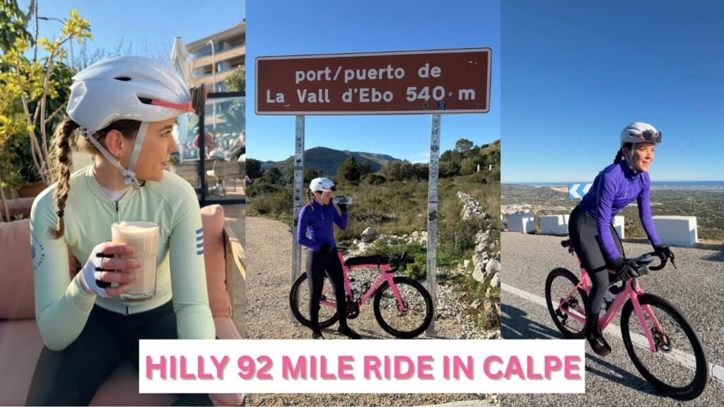 ICE IN SPAIN 92 MILE RIDE WITH OVER 9000ft of