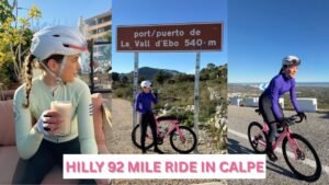 ICE IN SPAIN 92 MILE RIDE WITH OVER 9000ft of