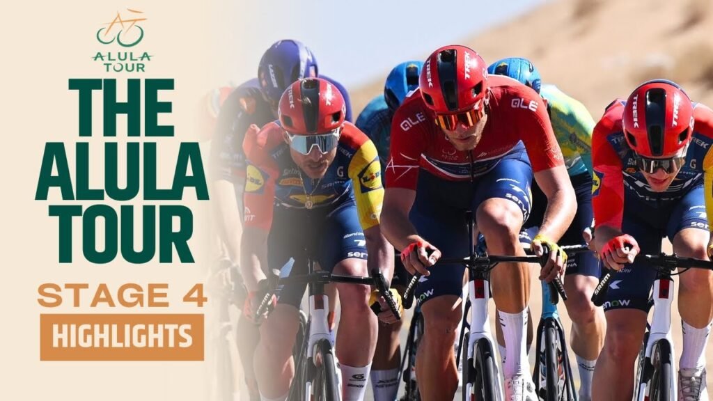 PELOTON SPLIT AlUla Tour 2026 Stage 4