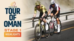 19yo Makes History Tour of Oman 2026 Stage