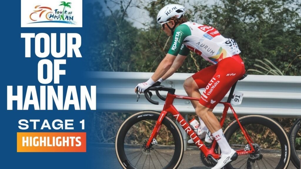 Breakaway Caught Tour of Hainan 2026 Stage 1