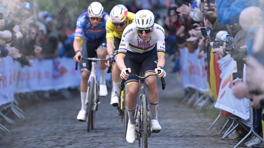 LEGENDARY CYCLING BATTLE Tadej Pogacar vs Mathieu van der