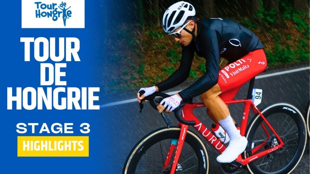 Rainy Breakaway Chaos Tour de Hongrie 2026 Stage