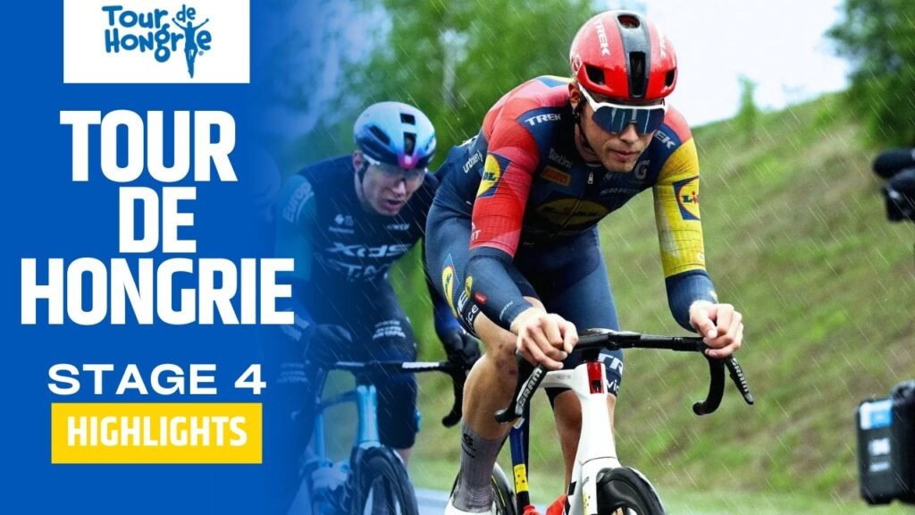 Rainy Breakaway Crash Tour de Hongrie 2026 Stage