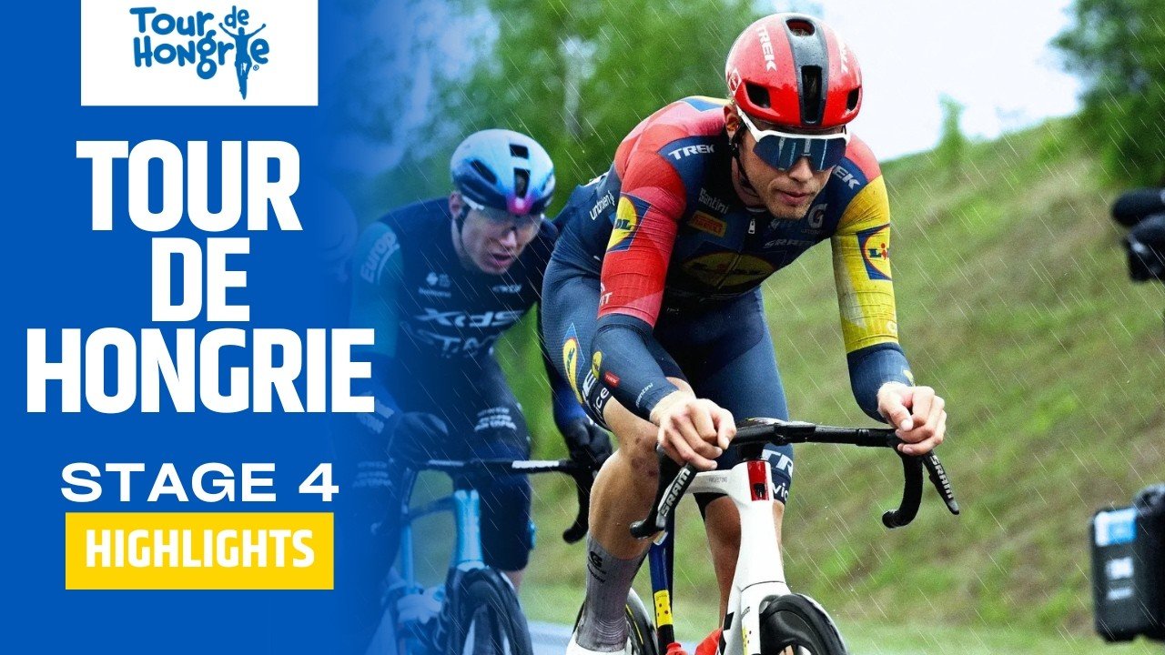 Rainy Breakaway Crash Tour de Hongrie 2026 Stage