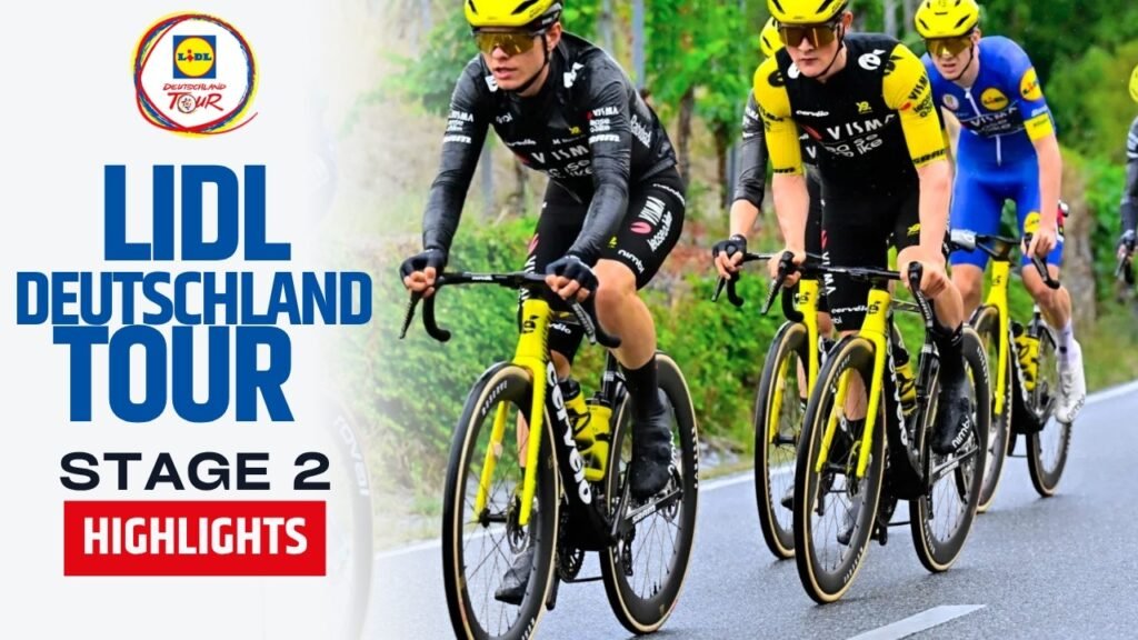 19yo Shocked the Peloton Deutschland Tour 2026 Stage
