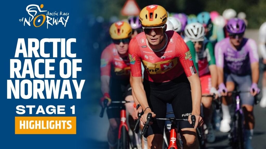 Caught With 2.9KM To Go?! | Arctic Race of Norway 2026 | Stage 1 | Highlights 1 Caught With 29KM To Go Arctic Race of Norway
