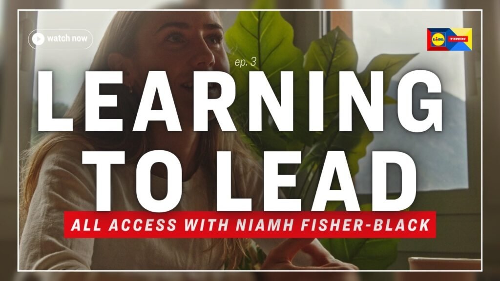Learning to Lead Niamh Fisher Black Tour de France