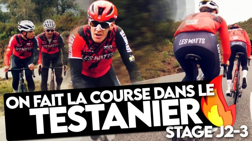 COURSE avec le team dans le Testanier qui va