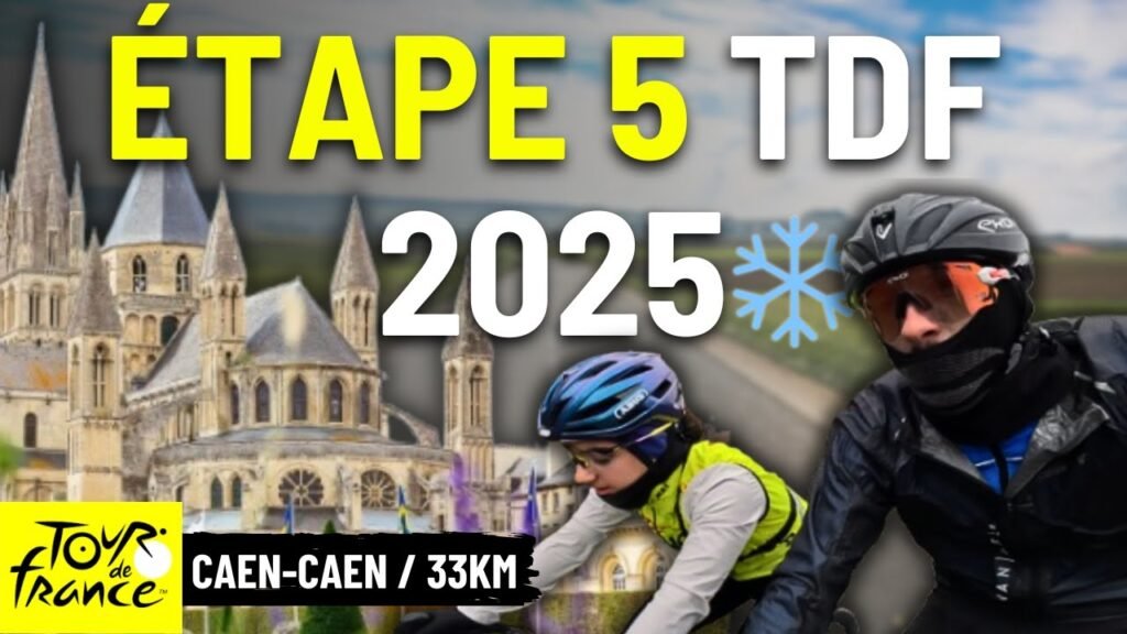 QUI SERA LE ROI DU CHRONO ? RECO ÉTAPE 5 #TDF2025 1 QUI SERA LE ROI DU CHRONO RECO ETAPE 5