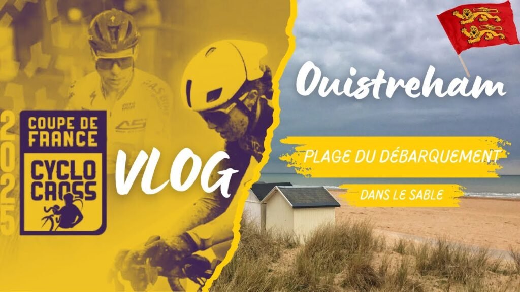Enfin une Manche dans le Sable VLOG a Ouistreham