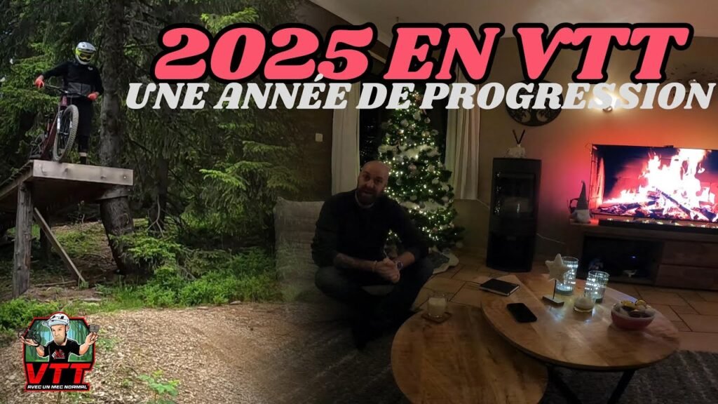 Tu me suis de loin Voila mon evolution VTT