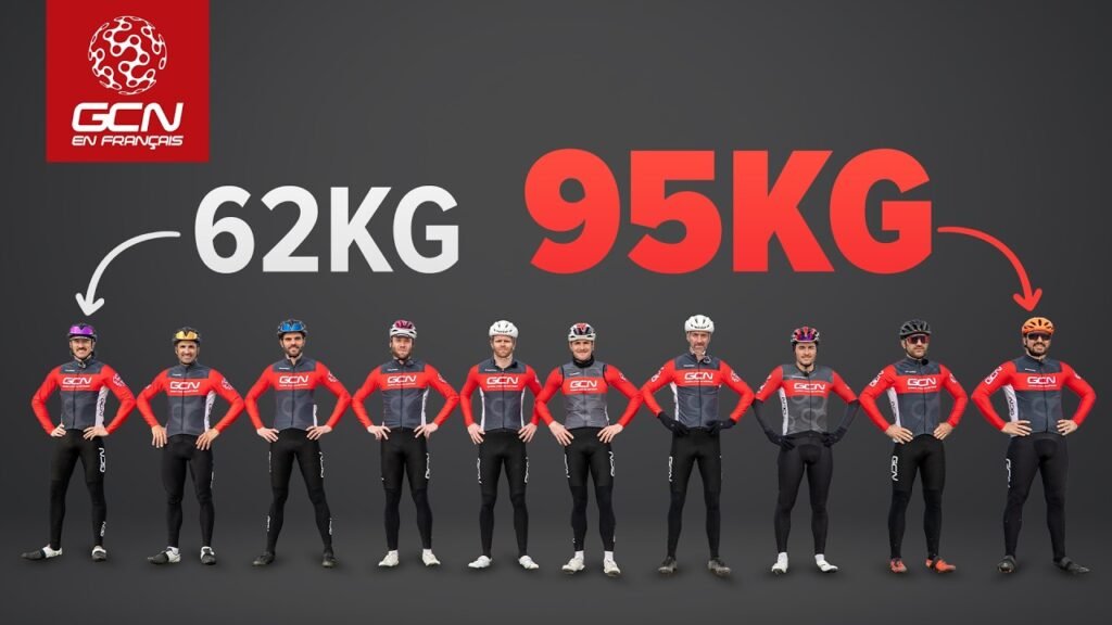 Quelle difference cree le poids en montee GCN Test