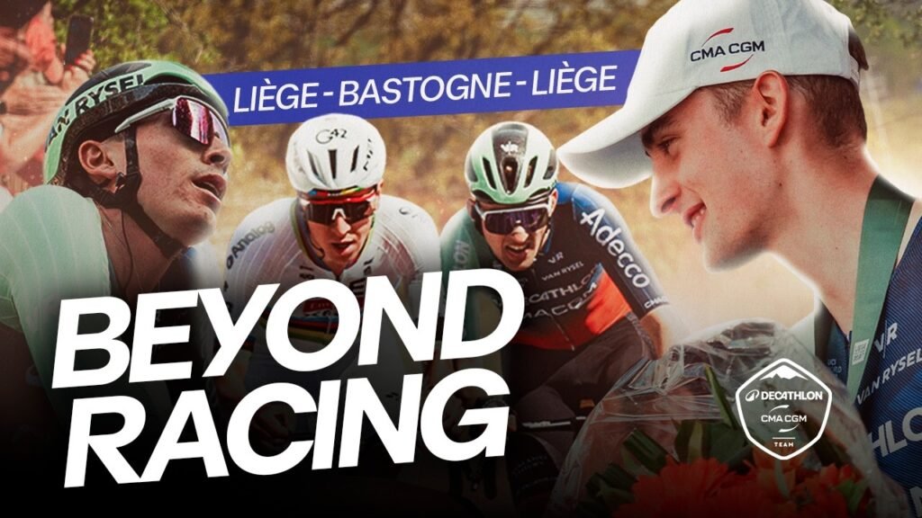 Liege Bastogne Liege 2026 les images exclusives de Paul Seixas 2e